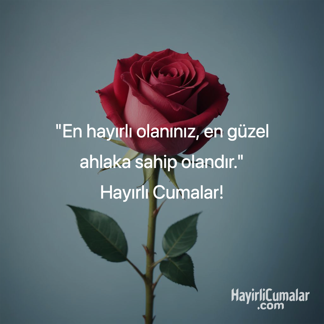 Hayırlı Cumalar topluluk kartı