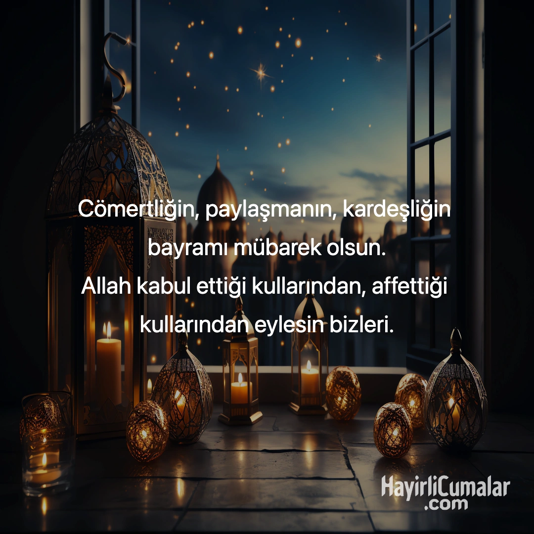 Hayırlı Cumalar topluluk kartı